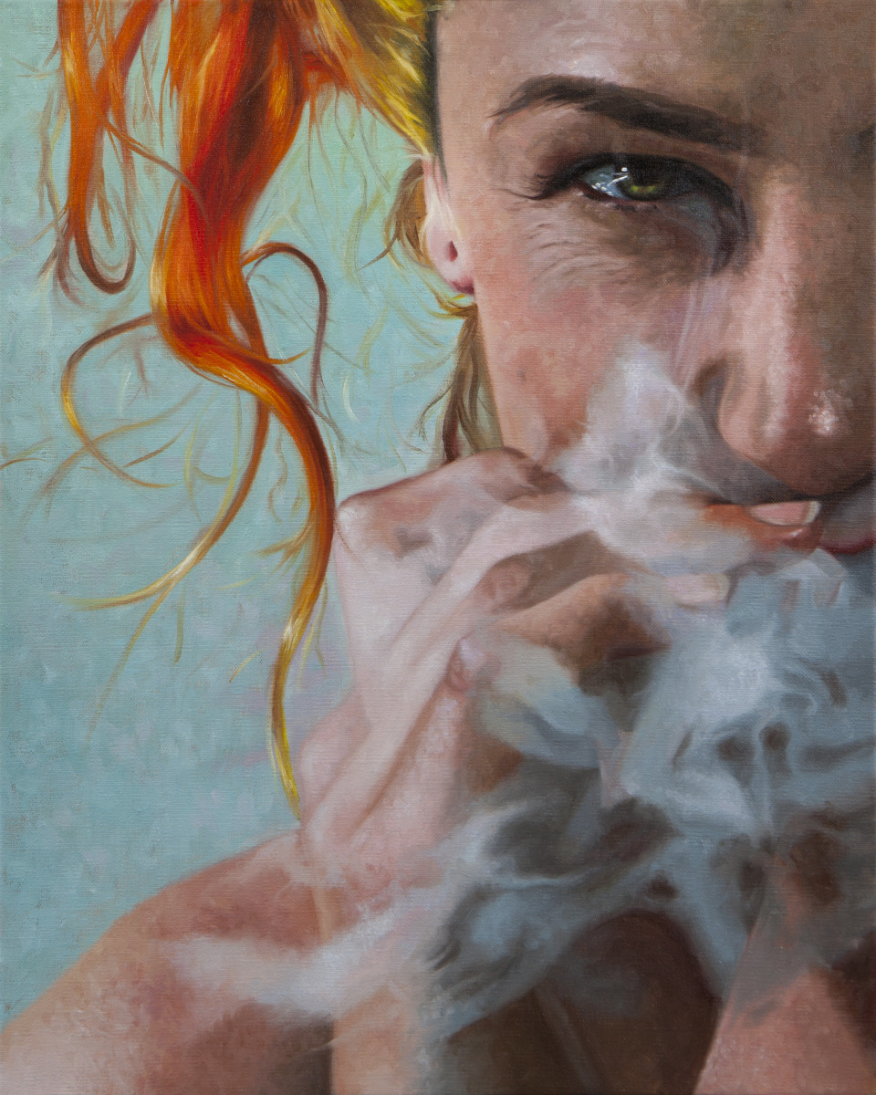 Smoking Dragon by Nadine Robbins 