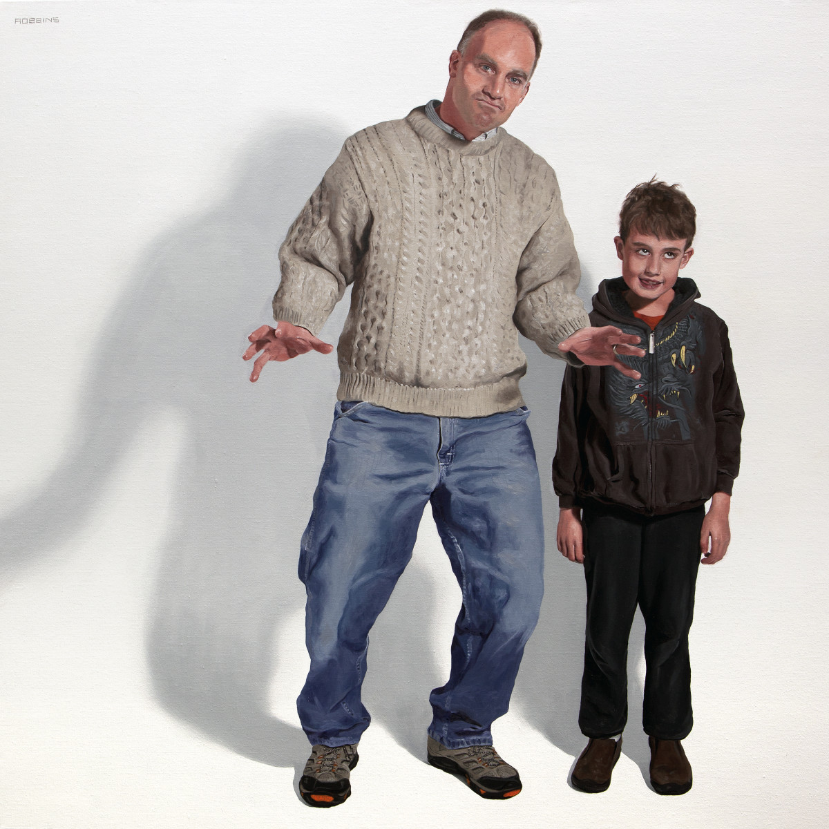 The Boy with The Dragon Sweatshirt by Nadine Robbins 