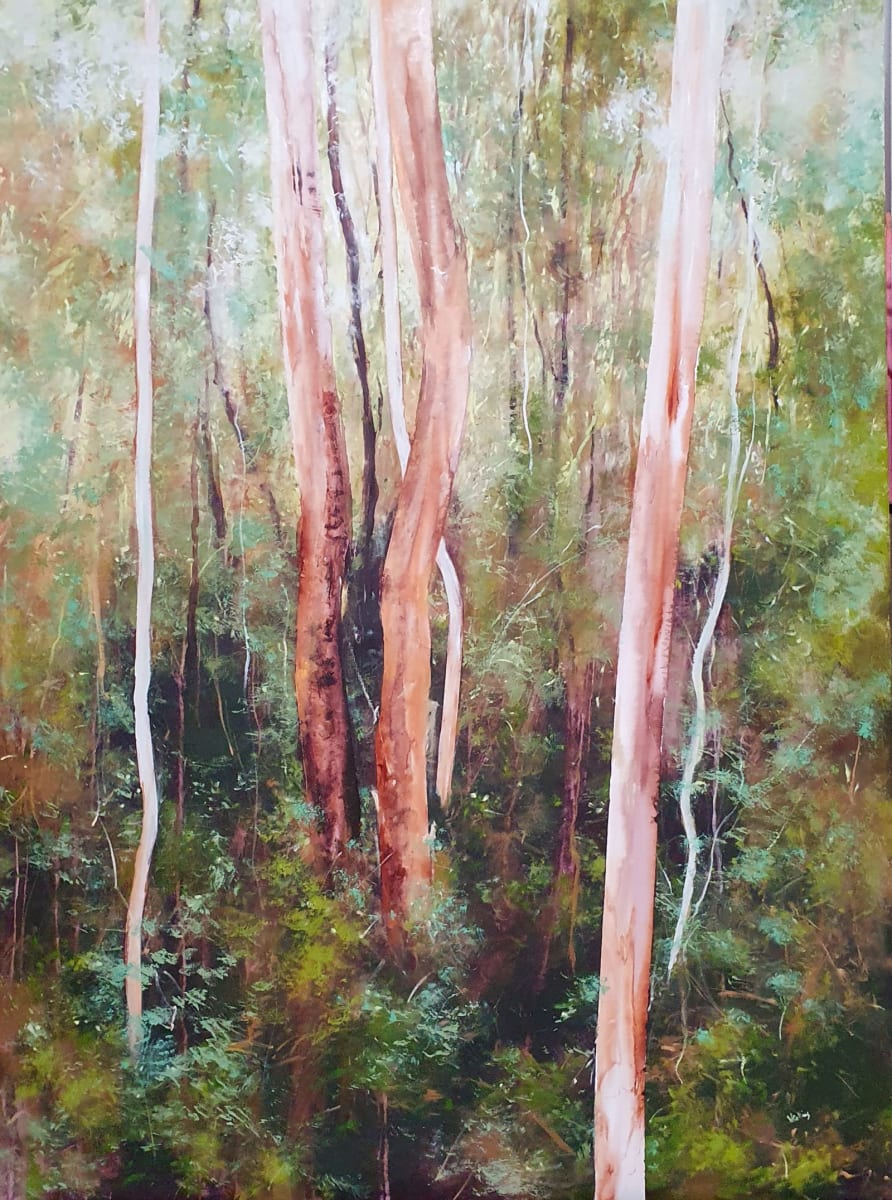 Sapling Forest 3 by Victoria Collins, Artist 