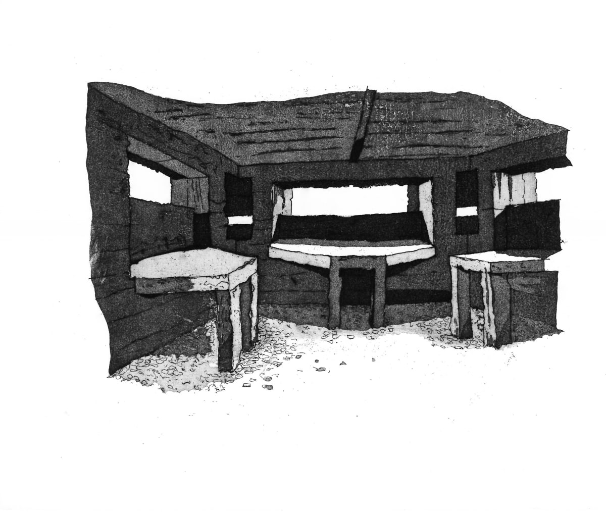 Inside The Pill Box, Image 1.