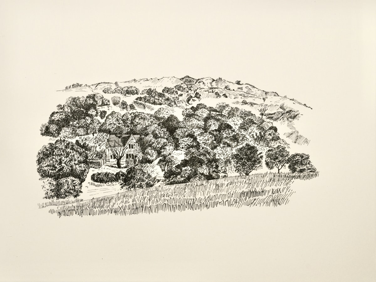 Tree Tops by Vincent Matthews SGFA, Image 1.