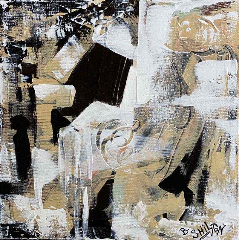 Metro by Bonny Shilton  Image: A black, white, and cream palette comes together with the energy of the city. 