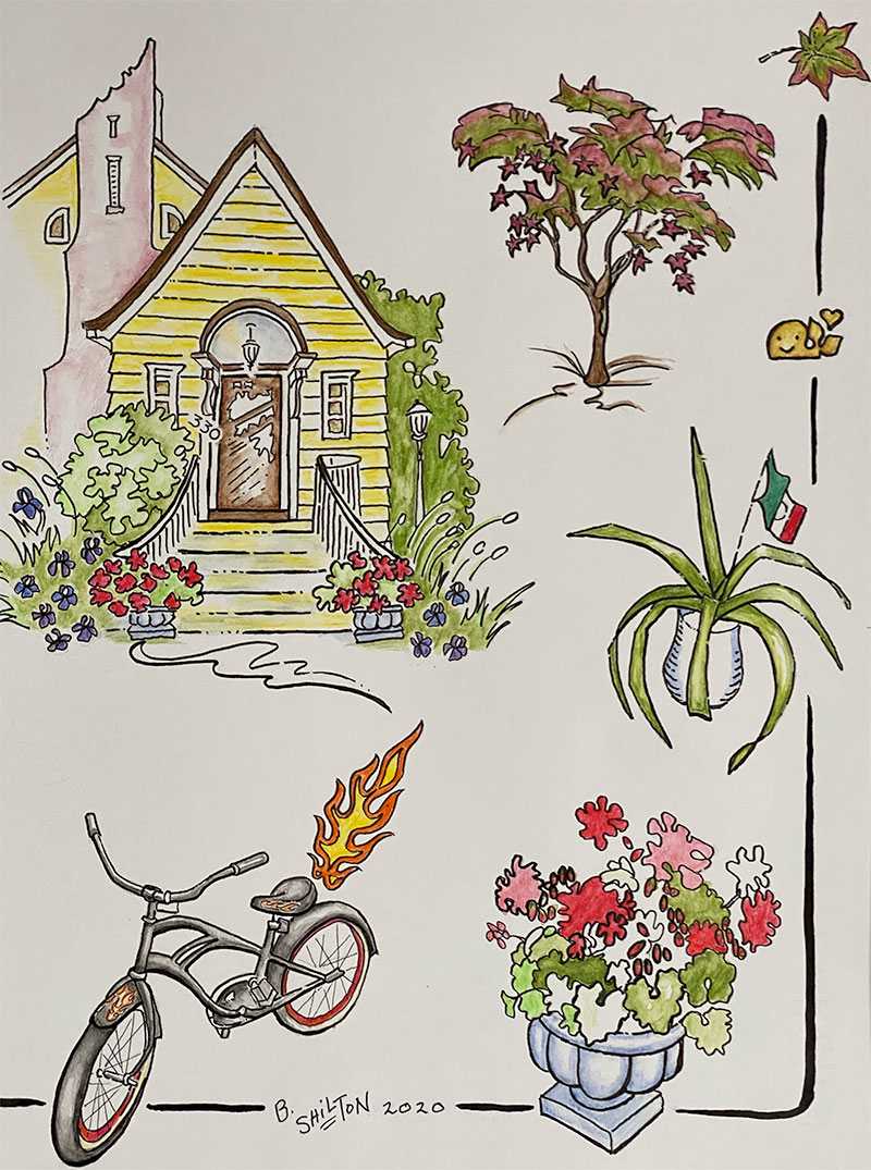 Pennsylvania Memories by Bonny Shilton  Image: Detail