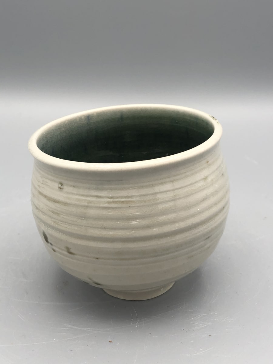Yunomi with Emerald Interior by Unknown - Not Don Reitz 