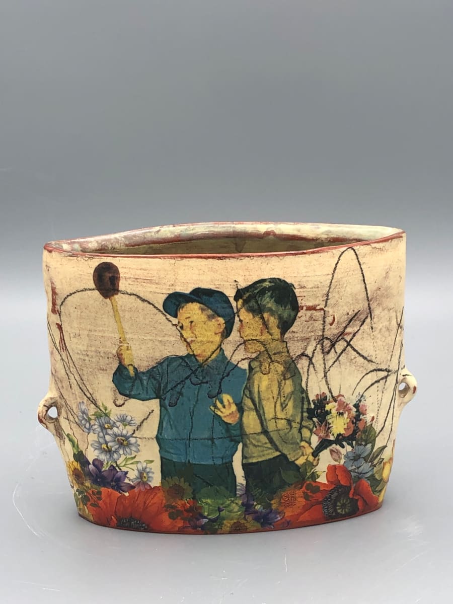 Oval Vase by Eric Pardue 