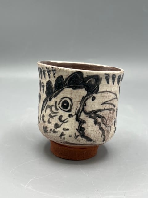 Chicken Yunomi - Ron Meyers & Nancy Green Collaboration by Collaboration Ron Meyers & Nancy Green 