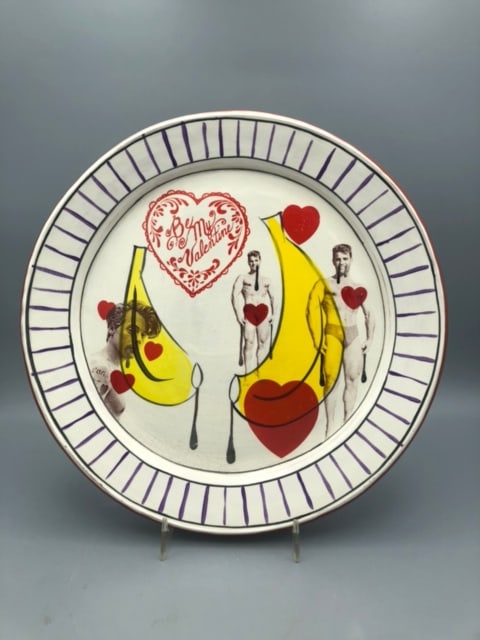 Harry Styles Dinner Plate by Wes Harvey 