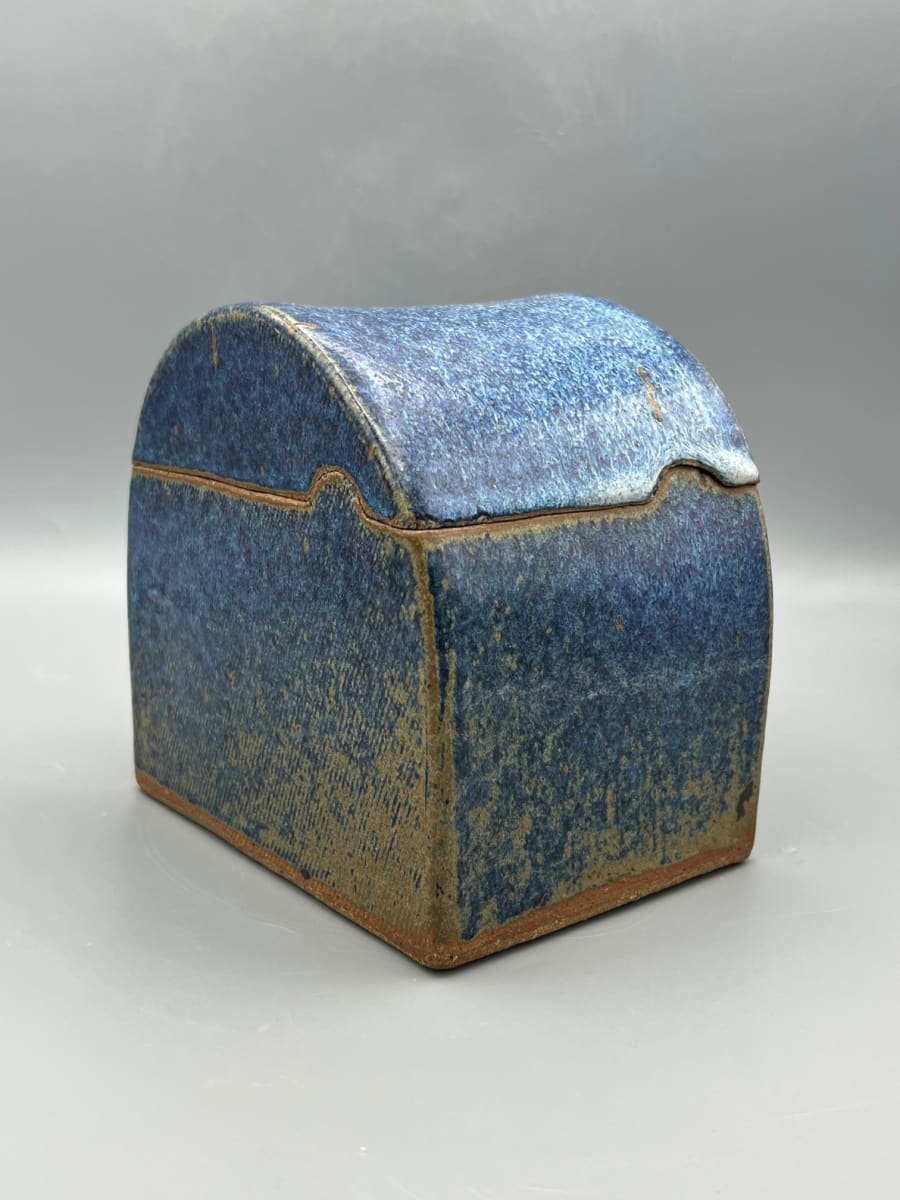 Blue Lidded Box by James Ulry 