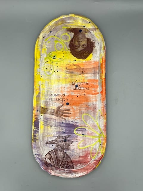 Harry Styles Whiskey Set 2 - Tray by Taylor Emery, Image 1.