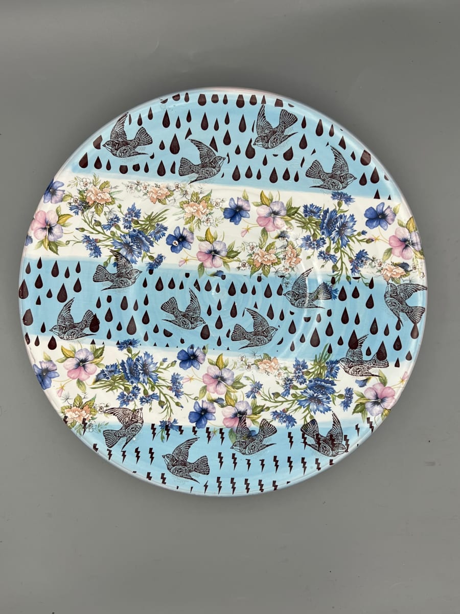 Large Plate by Curtis Houston 