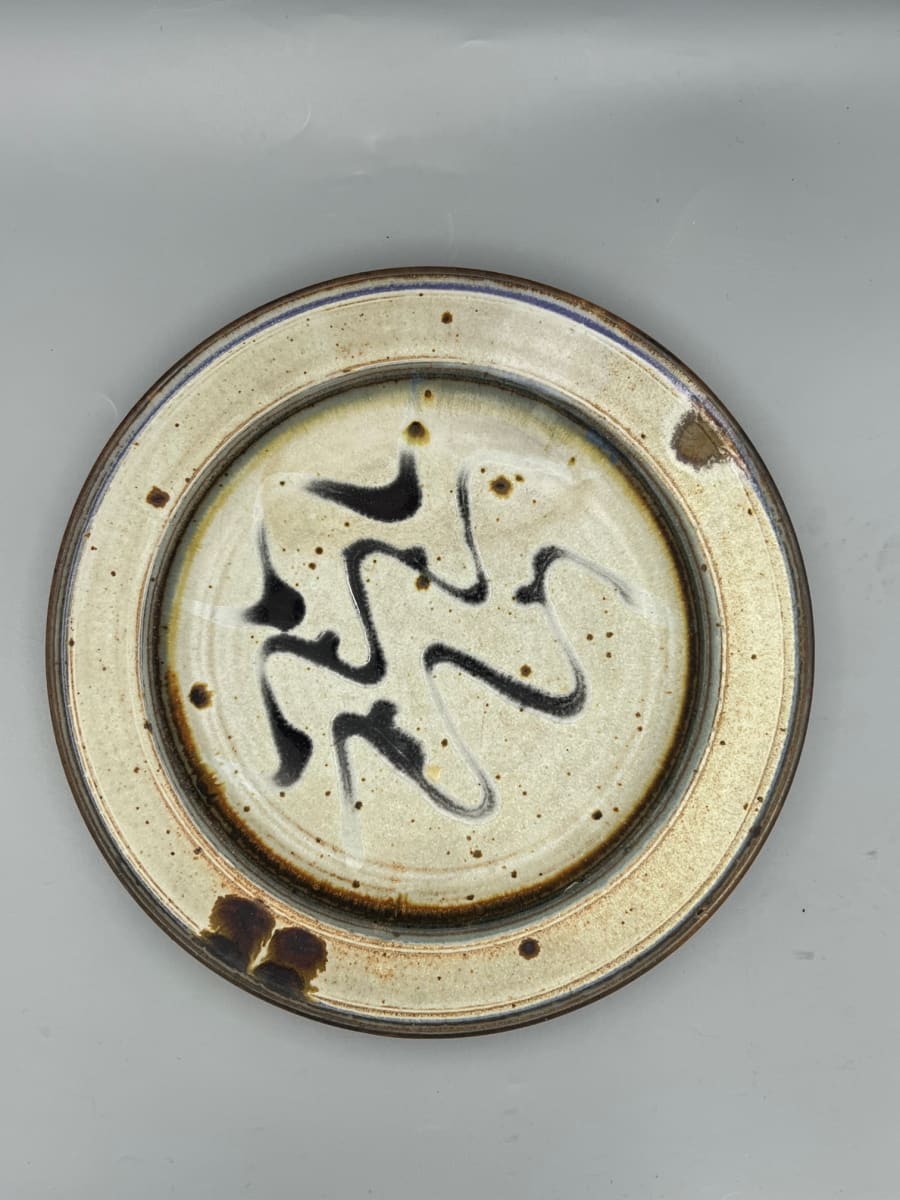 Deep Plate with Rim by Mike McCullough, Image 1.