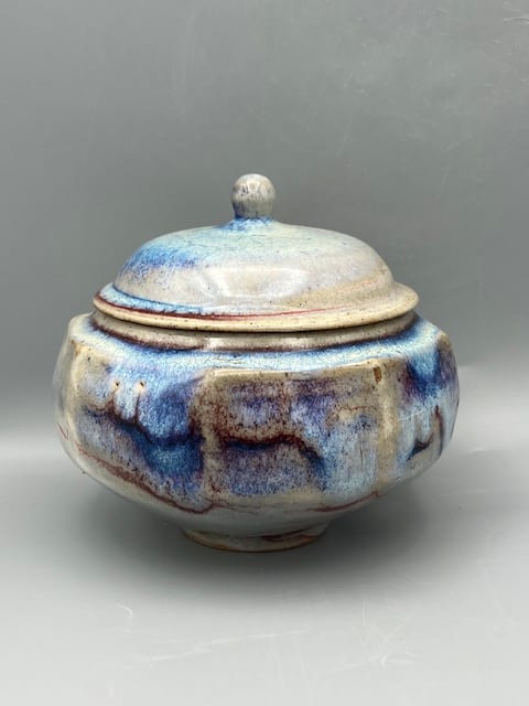 Lidded Vessel by Terry or Jerry Last 