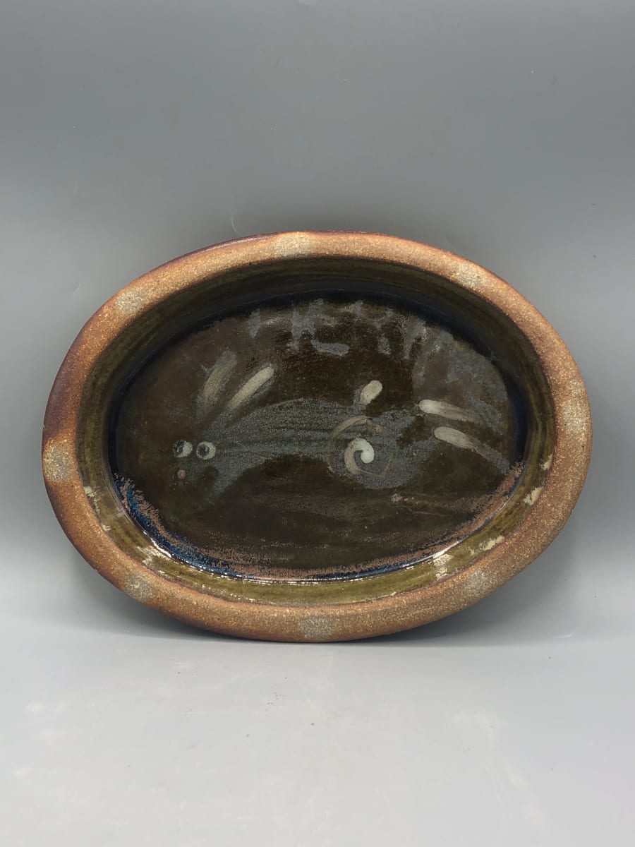 Rabbit Dish by Ken Sedberry 