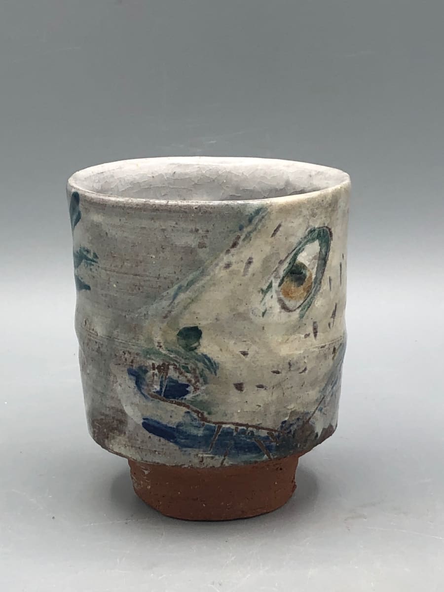 Double Fish Yunomi by Ron Meyers 