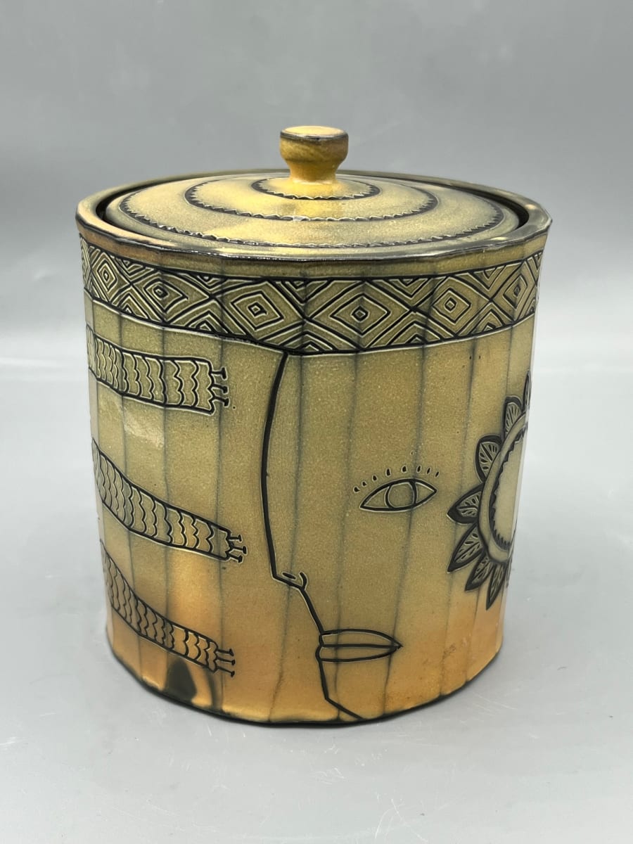 Lidded Cannister by Matthew Metz 