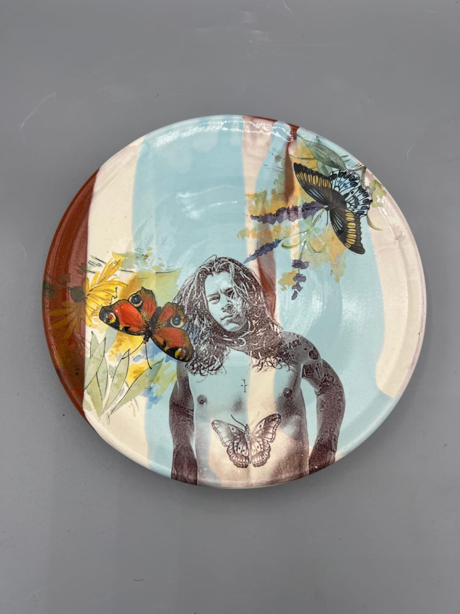 Harry Styles Plate by Stephanie Nicole Martin 