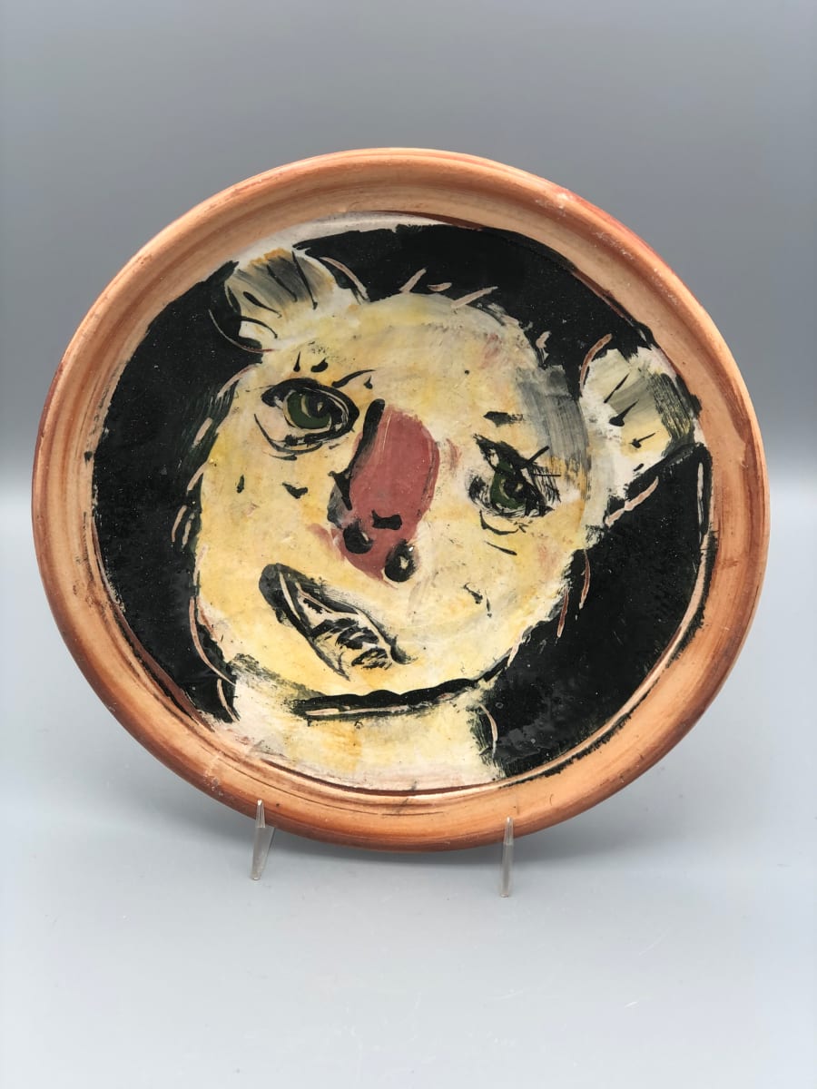 Ambiguous Creature Plate (Koala?) by Ron Meyers, Image 2.