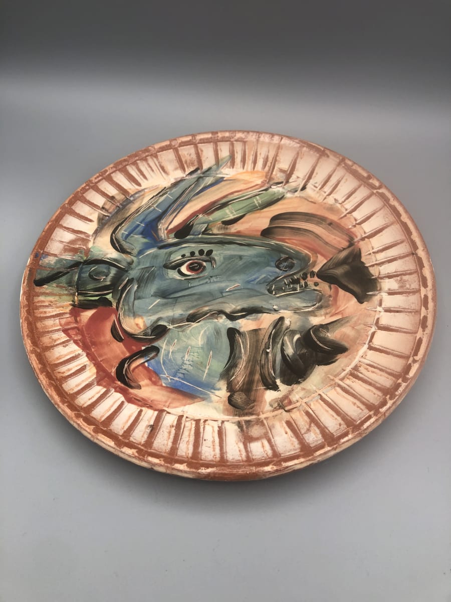 Goat Platter by Ron Meyers, Image 1.