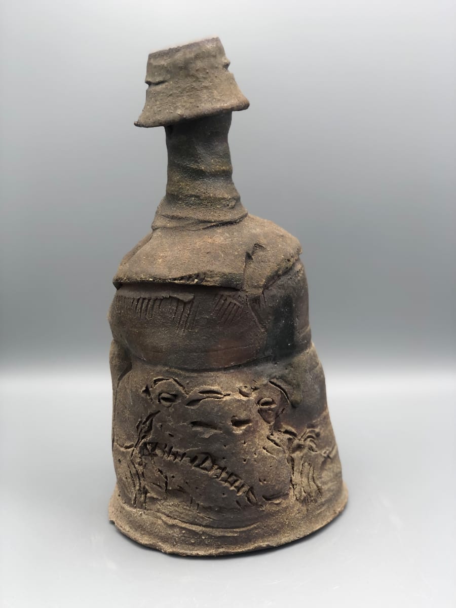 Frog Bottle - Woodfired by Ron Meyers, Image 1.