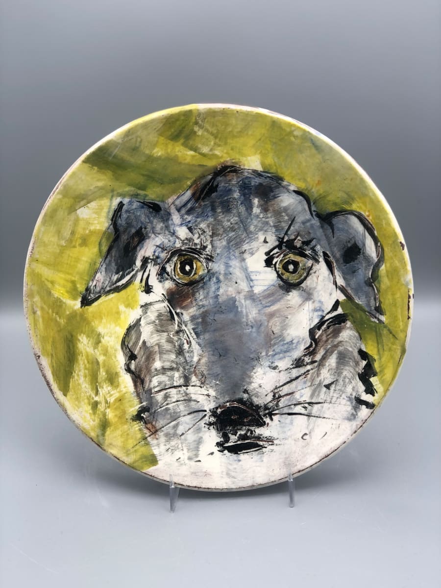 Dog Plate by Ron Meyers 