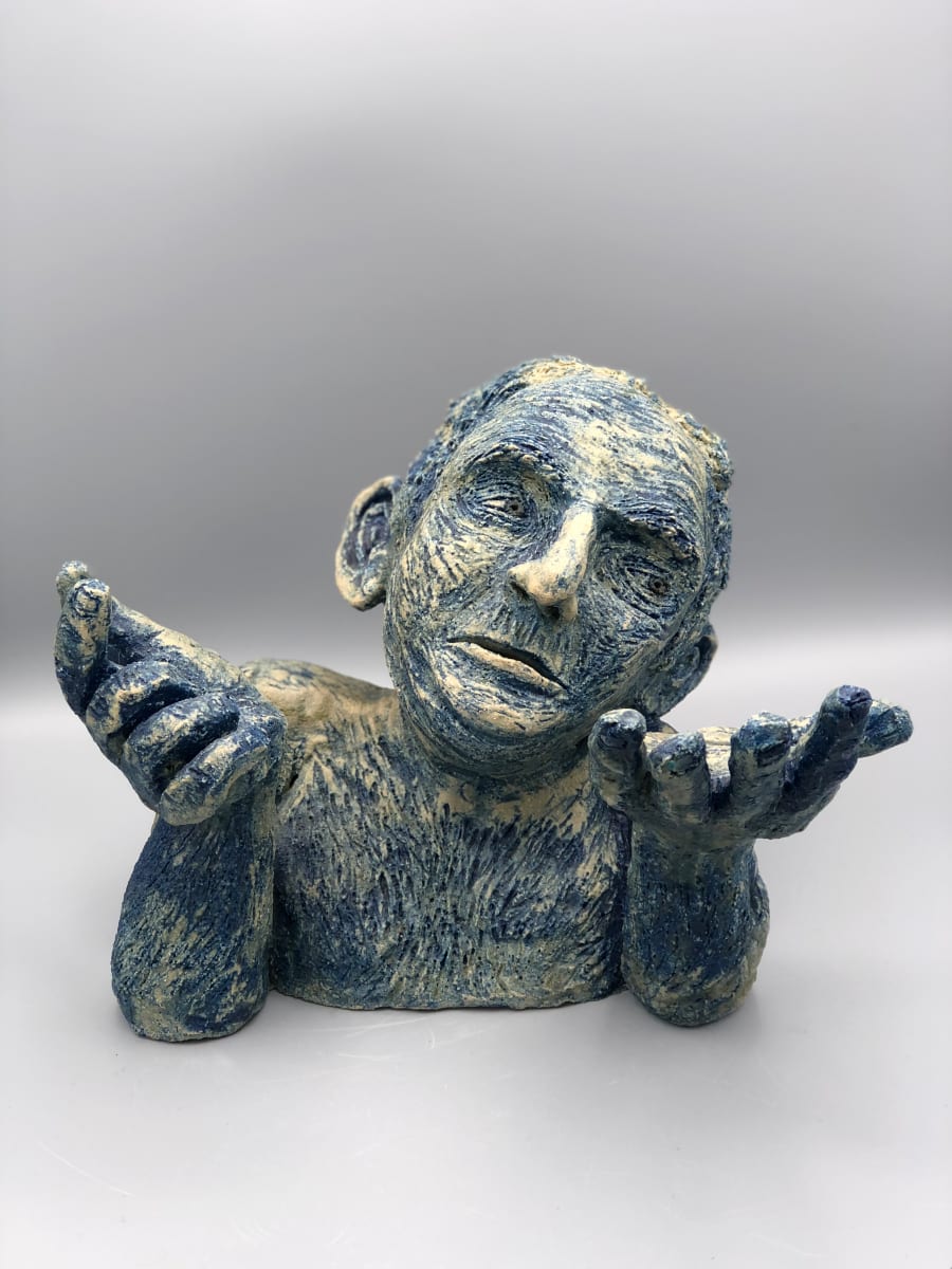 Shrugging Man by David Zackin, Image 1.