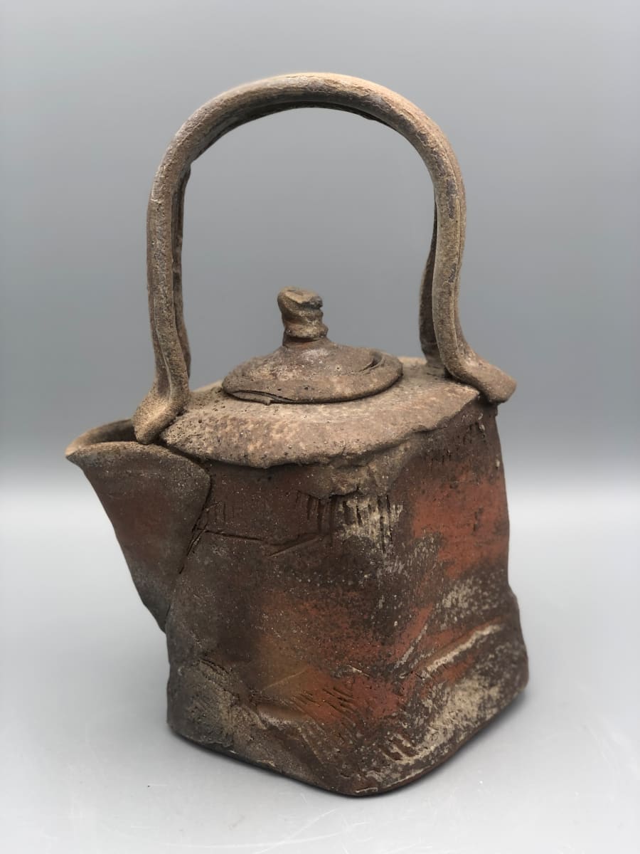 Wood Fired Teapot by Ron Meyers 