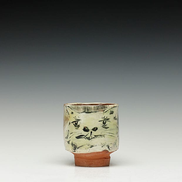 Cat Yunomi by Ron Meyers 