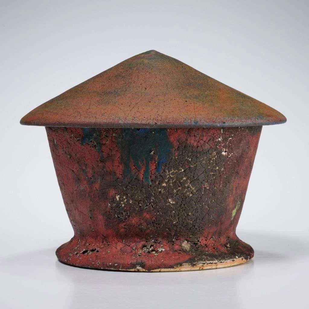 Lidded Water Tower Vessel by Dan Anderson, Image 1.