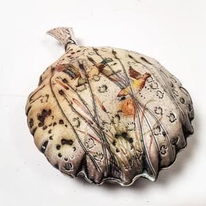 Ceramic Whoopie Cushion with Ducks & Hunting Motif by Collaboration Justin Rothshank & Brett Kern 
