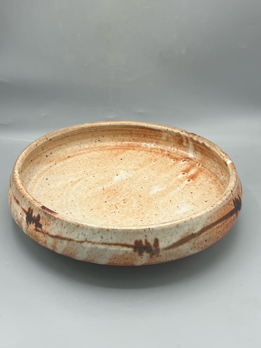 Large Rimmed Bowl by Warren Mackenzie 