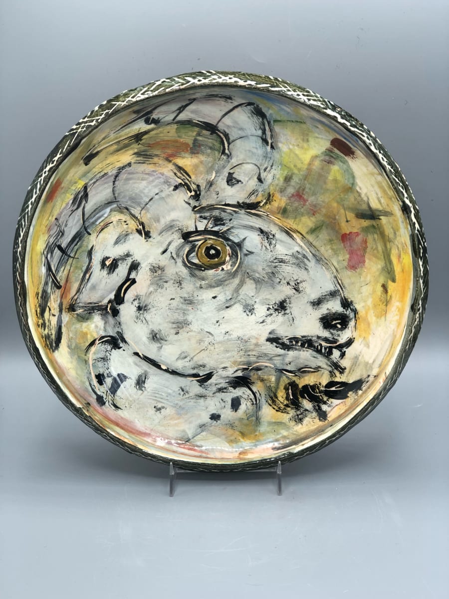 Goat Platter by Ron Meyers, Image 3.
