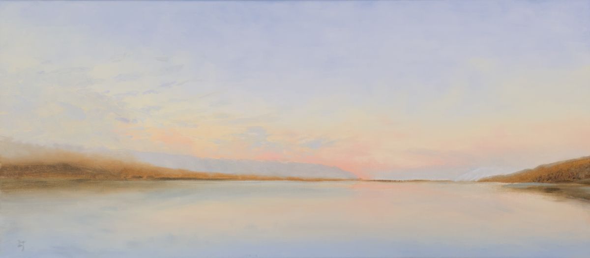 Akureyri in Frost by Linda Jen Art 