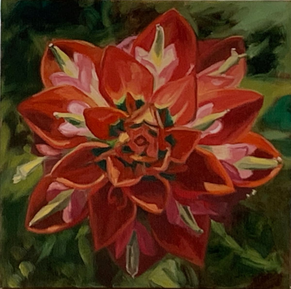 Indian paintbrush Kaleidoscope by Gerlyn Friesenhahn 