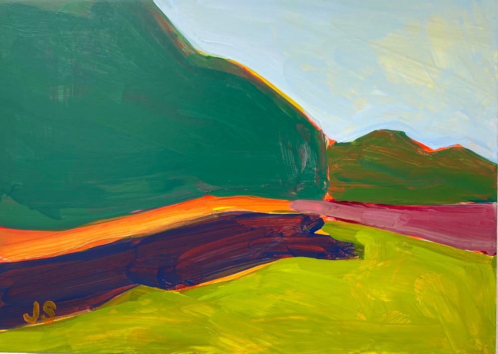 Storm King with orange by Jessica Singerman 