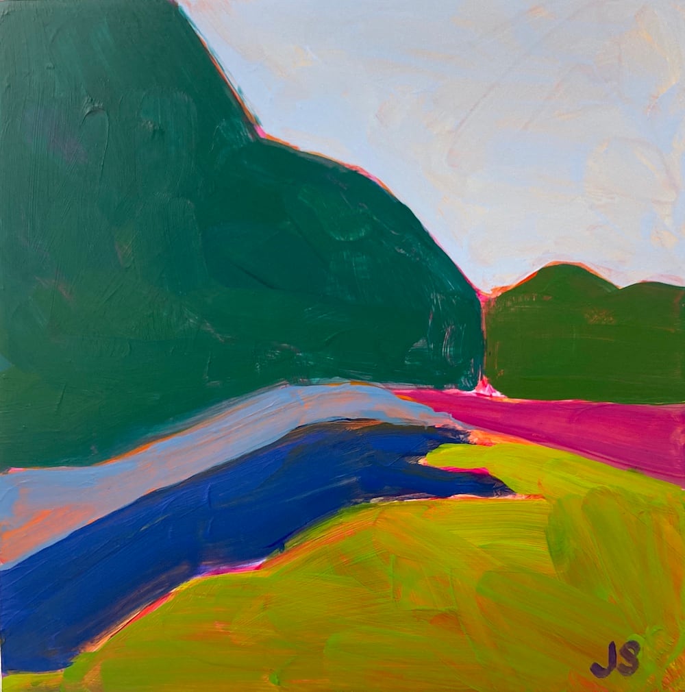 Storm King with lavender by Jessica Singerman 
