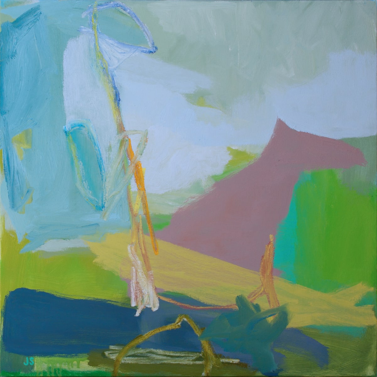 Land with dog, Image 1.