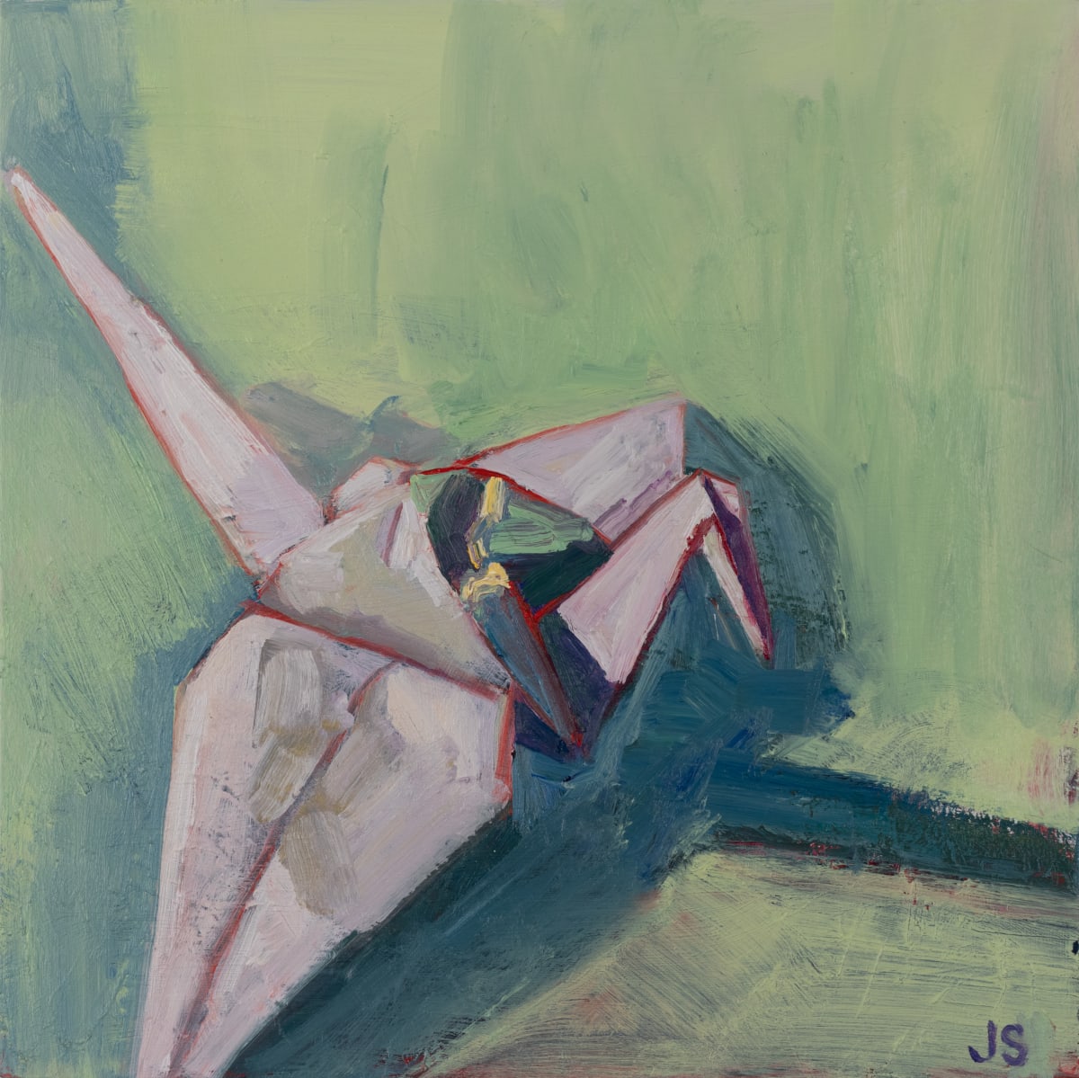 Paper Crane by Jessica Singerman 