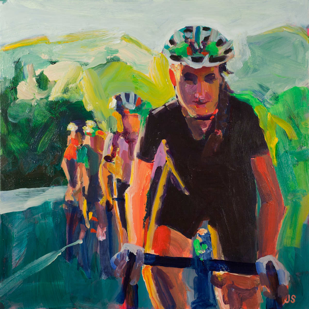 The Cyclists, Image 1.