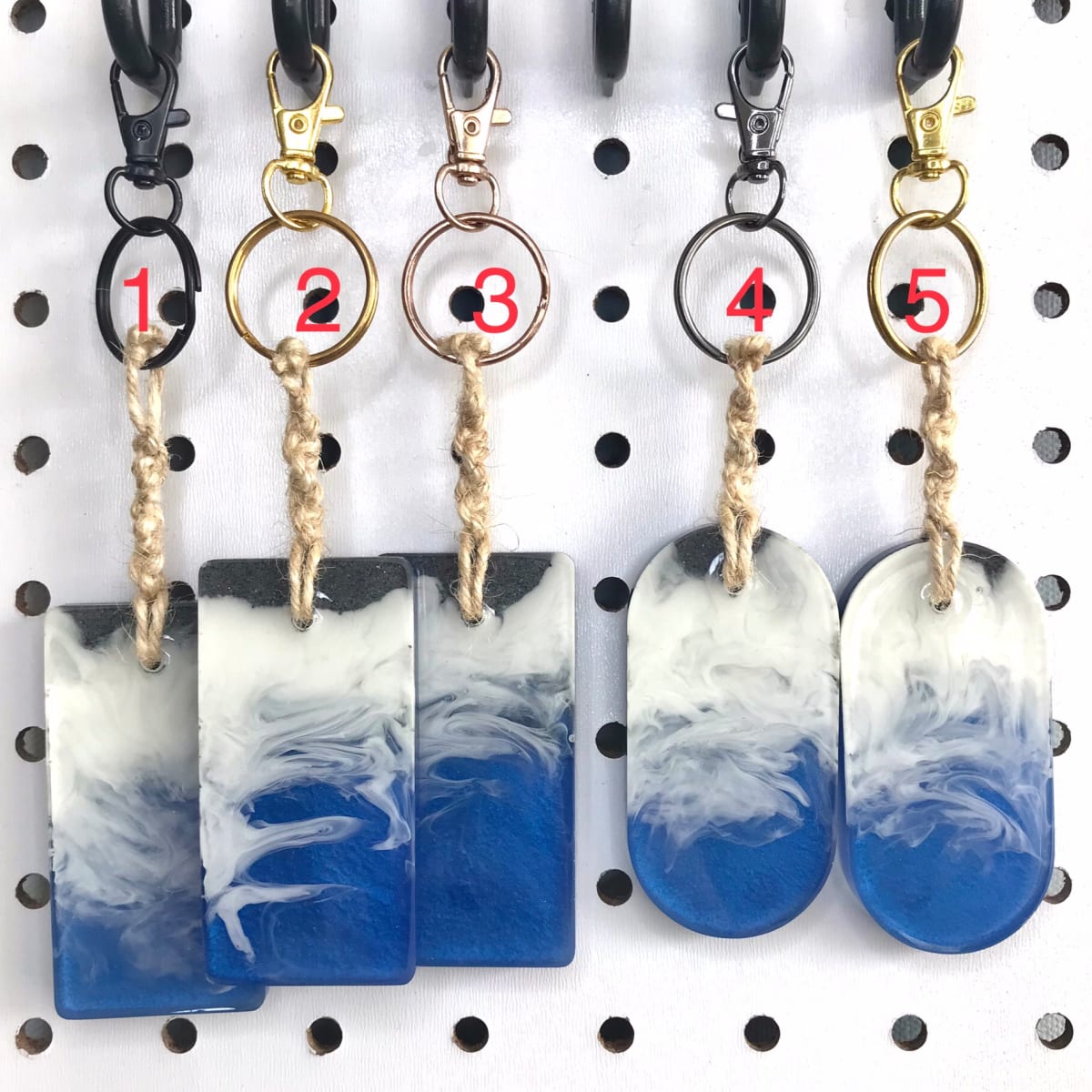 Keychains by Colorvine by Kelsey  Image: blue ocean