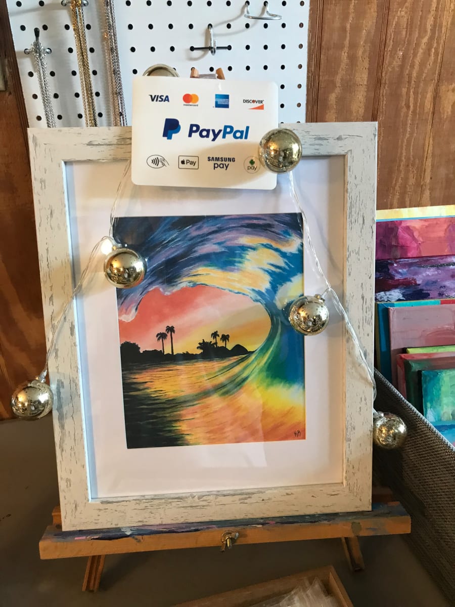 Shine print - FRAMED 