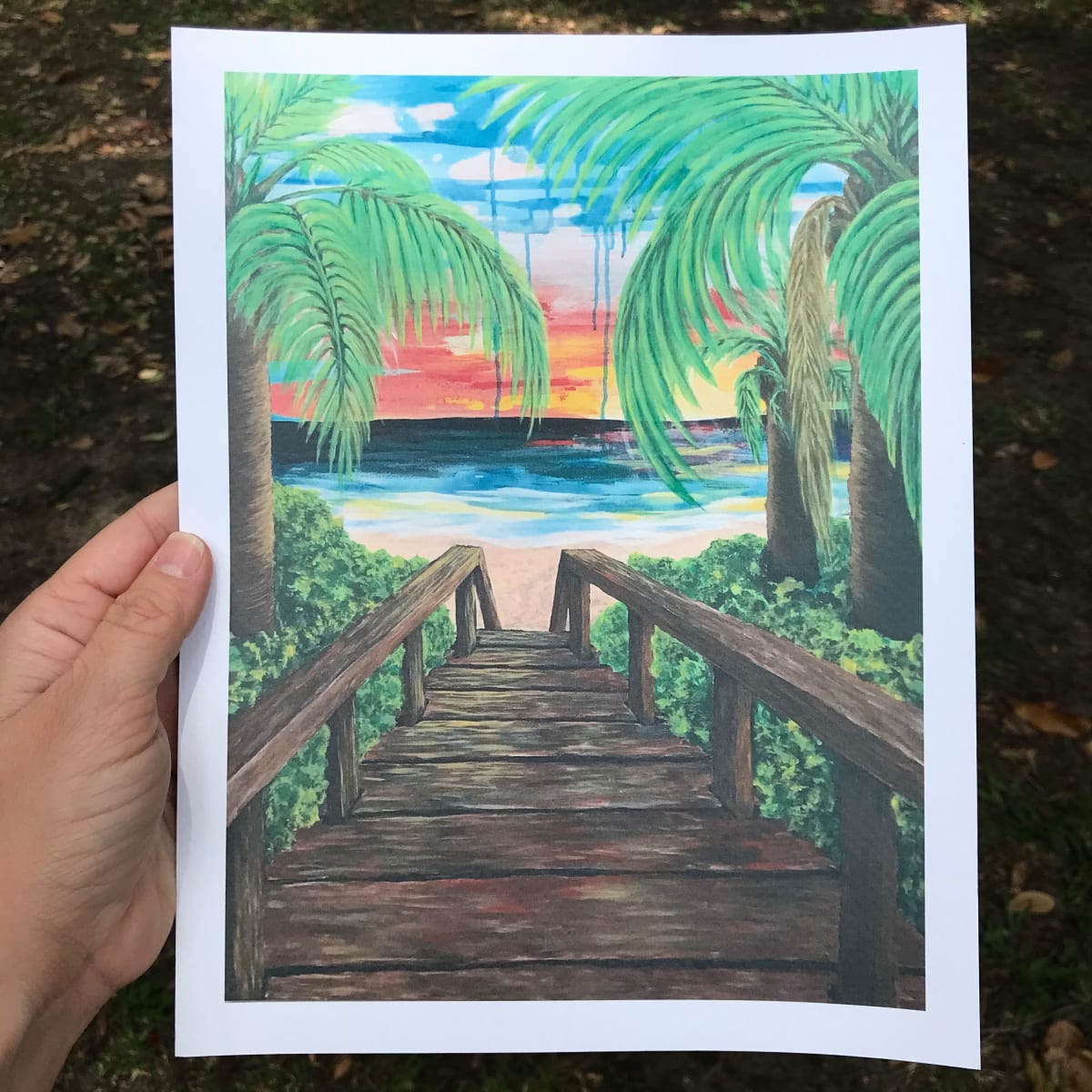 Dripping Skies (print) 