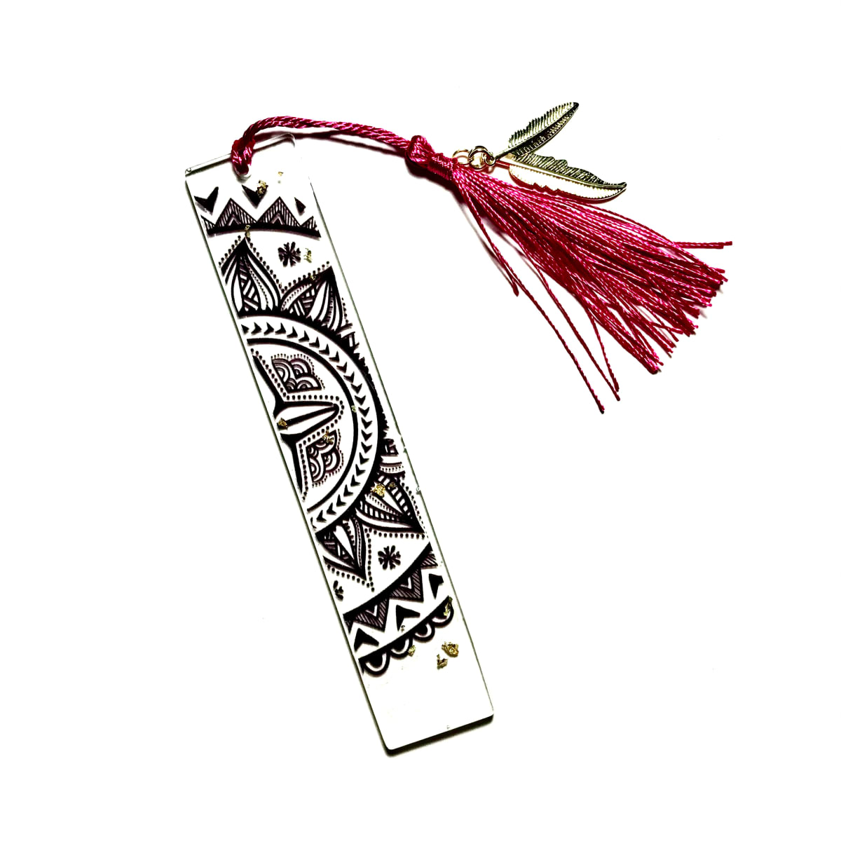 Pink and Gold Dreamcatcher Bookmark 