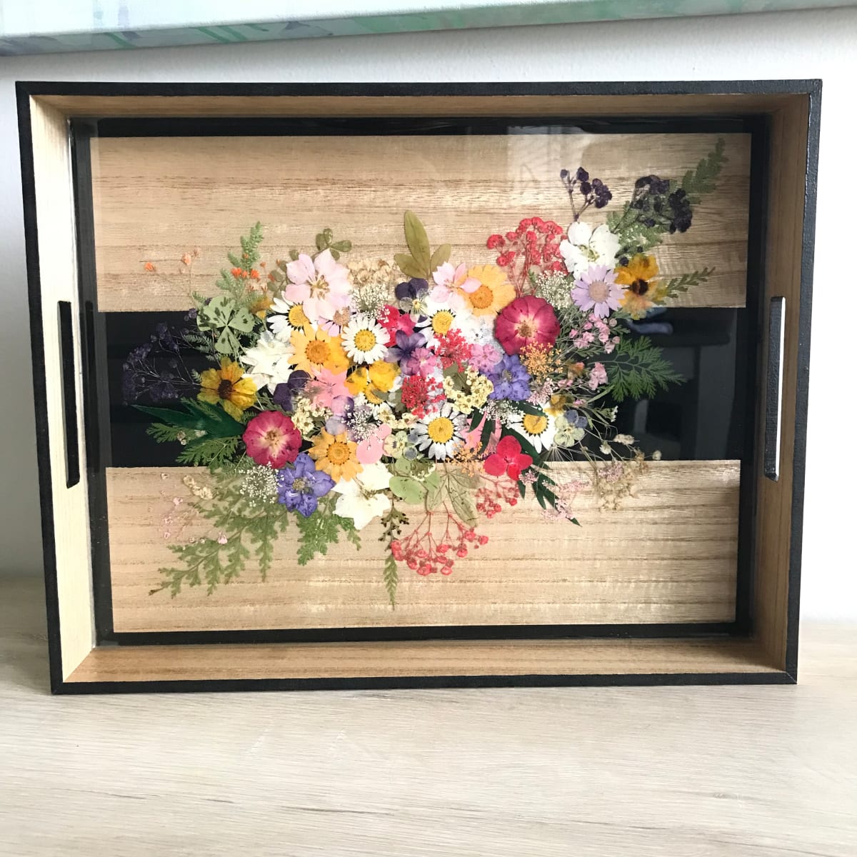 Floral Serving Tray 