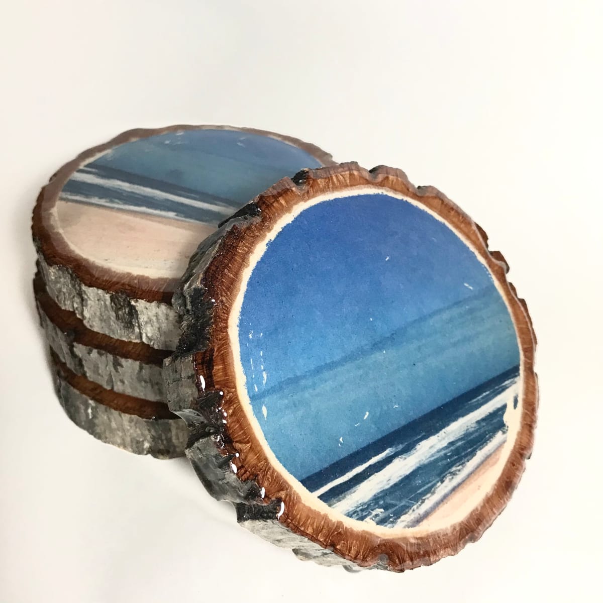 Beach Coasters - set of four 