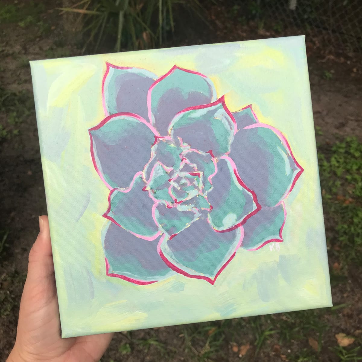 Echeveria No. 4 by Colorvine by Kelsey 