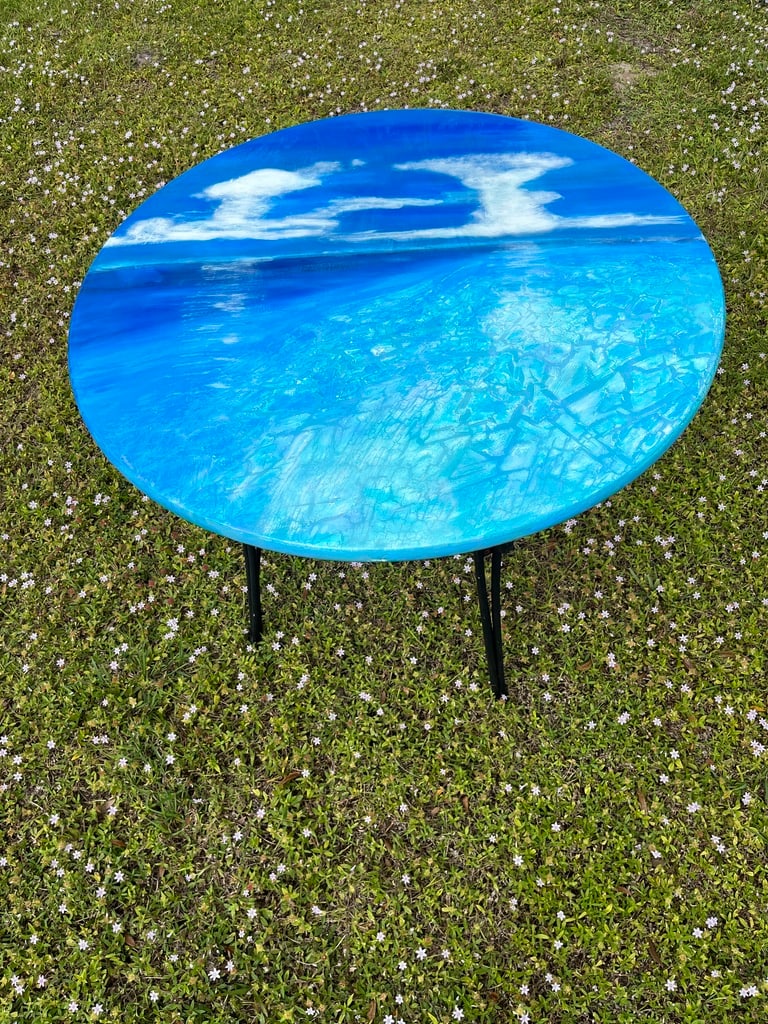 Table Shallow Water by Christine Keyworth 