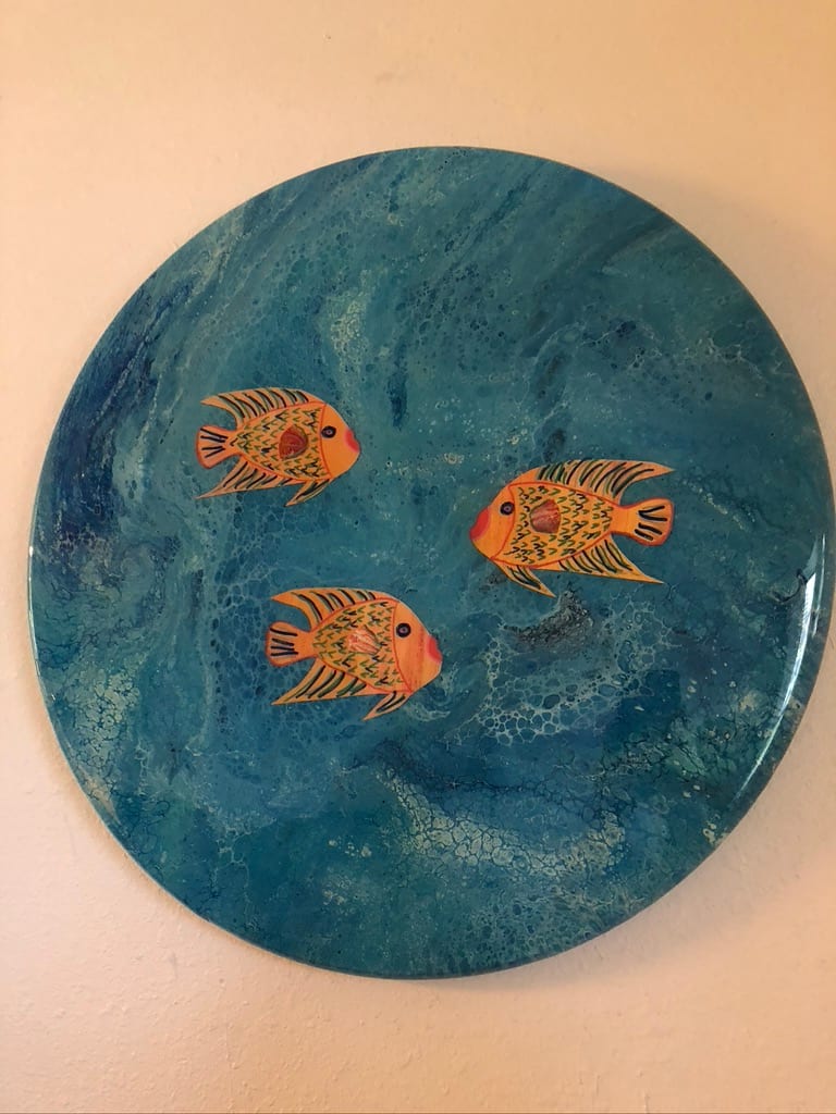 Fish Bowl  Table by Christine Keyworth 