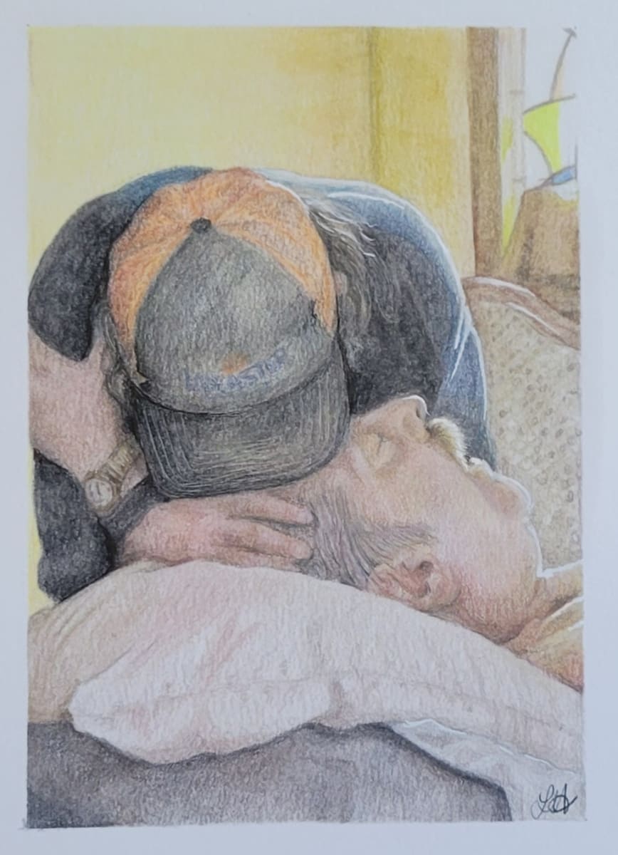 Andrew & Great-Grandfather by Laura Sue Hartline , Image 1.