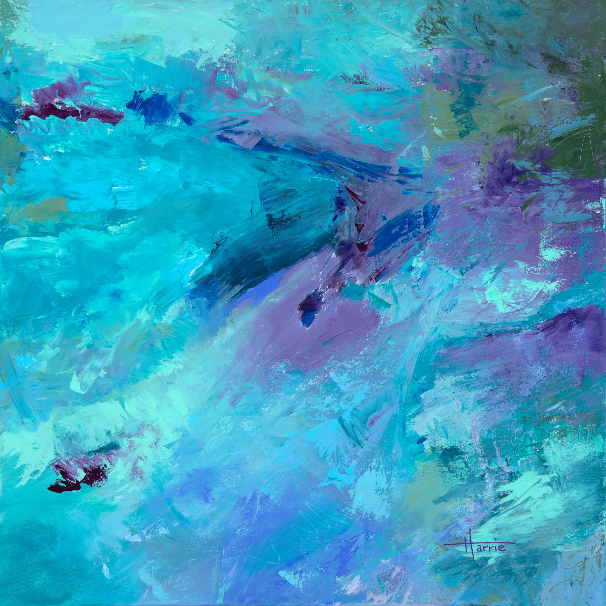 Under the Water, Looking Up by Harrie Handler 