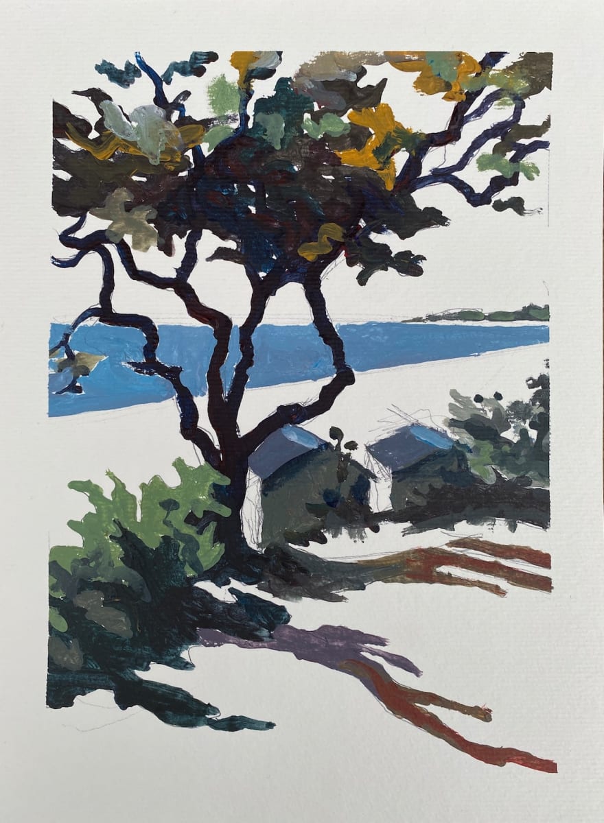 Trees By The Sea #8 - Plage des Sableaux by Antoine Renault 